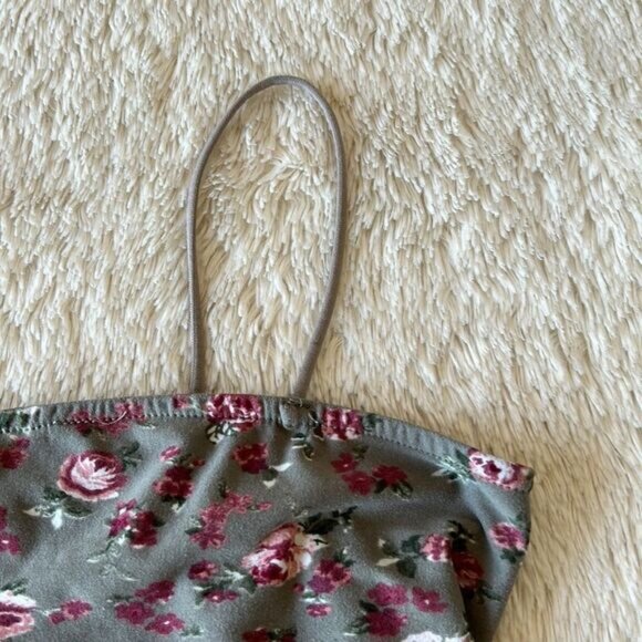 Floral cami top green size large - Picture 15 of 16